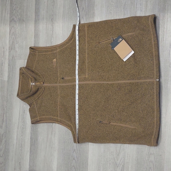 The North Face Classic Gordon Lyons Zip Vest Jacket Utility Brown Mens LAST ONE - Picture 6 of 7
